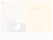 Tablet Screenshot of andrewravin.com